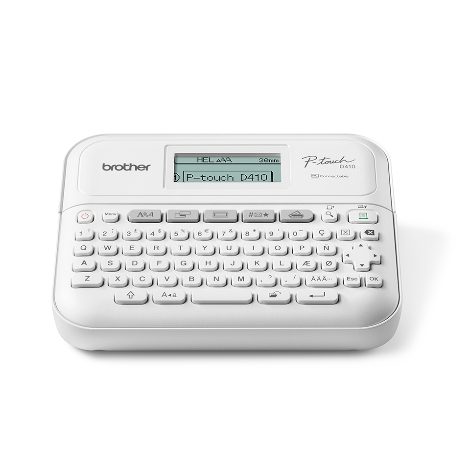 [914005440935] Brother PT-D410VP labelprinter ZINK (Zero-Ink) Bedraad TZe QWERTY