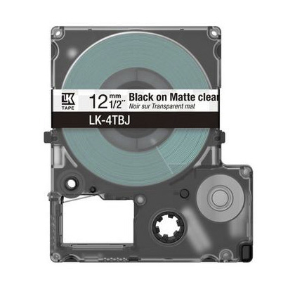Epson C53S672065 printeretiket Zwart, Transparant