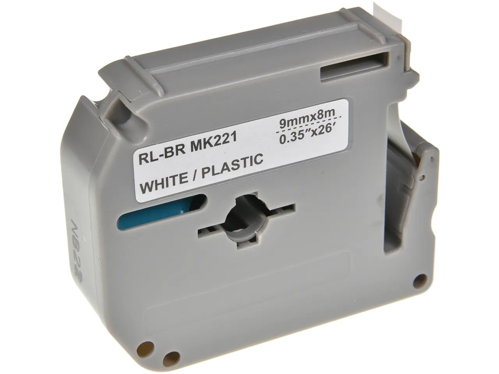[914081990044] NEUTRAL NEUTRAL PTOUCH MK221BZ 9mm WHITE-BLACK