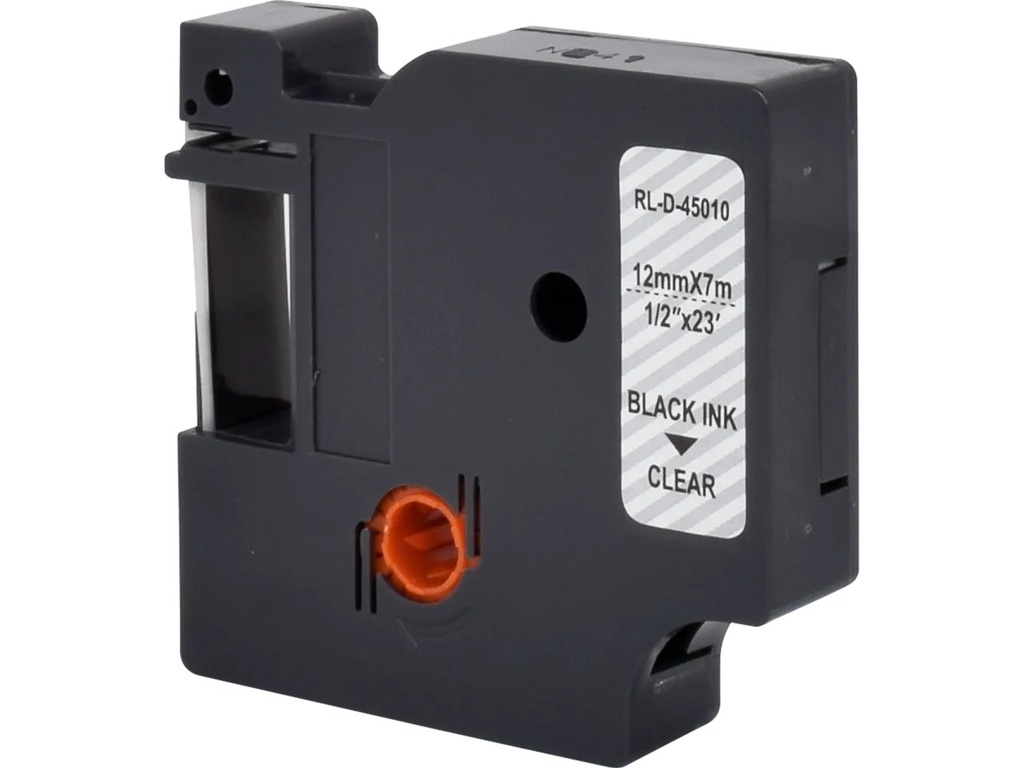 [914081990069] NEUTRAL NEUTRAL DYMO S0720500 12mm BLACK-CLEAR