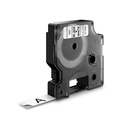DYMO D1 -Durable Labels - Black on White - 12mm x 5.5m
