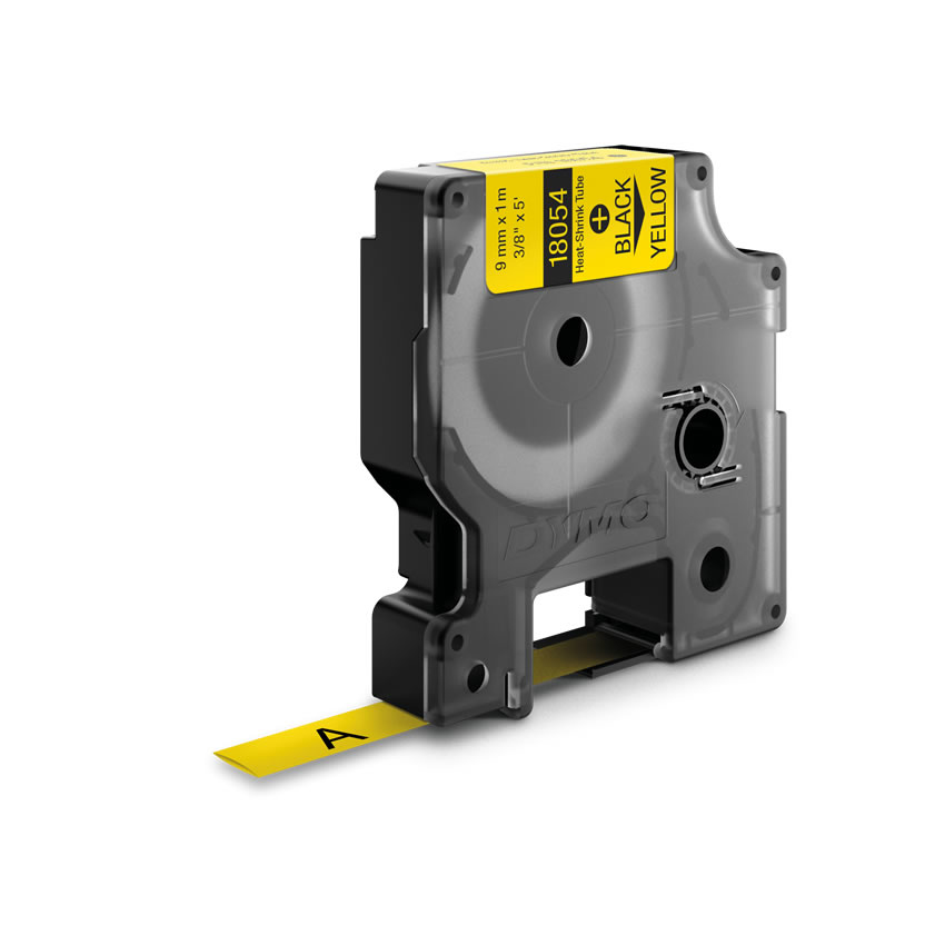 DYMO 18054 labelprinter-tape Zwart op geel