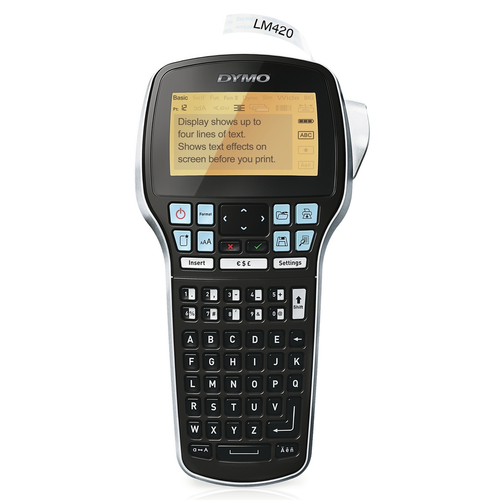 [914181440179] DYMO LabelManager ™ 420P ABC Kitcase