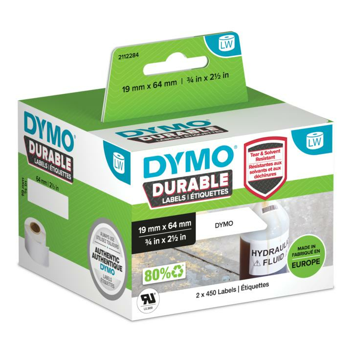 [914181440404] DYMO 2112284 printeretiket Wit Zelfklevend printerlabel