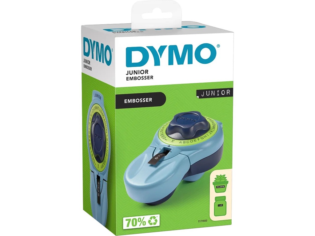[914181440433] DYMO DYMO EMBOSSING BLUE JUNIOR