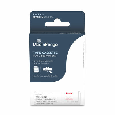 [914604440031] MediaRange MRBTZ252 labelprinter-tape
