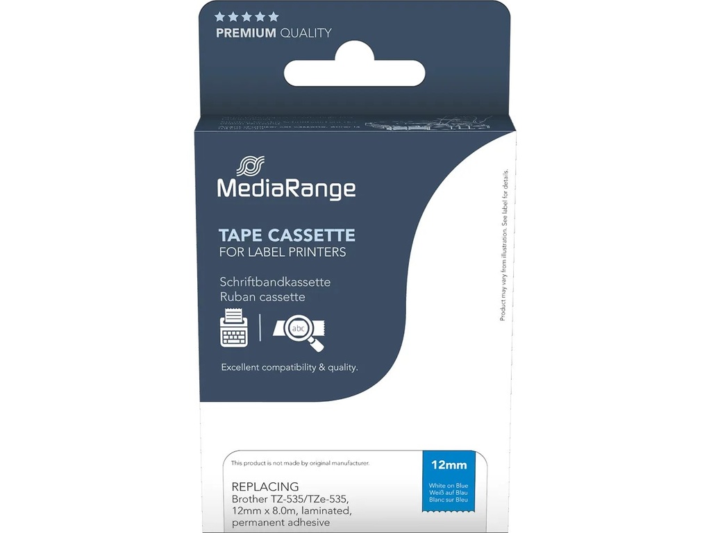 [914604440036] MediaRange MRBTZ535 printeretiket