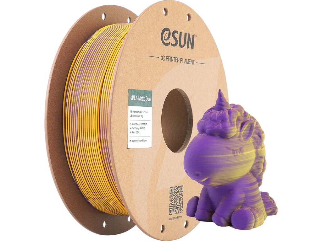ESUN PLA MATTE DUAL 1,75mm PURPLE YELLOW 1kg