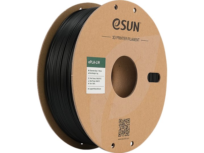 ESUN PLA LW 1,75mm BLACK 1kg
