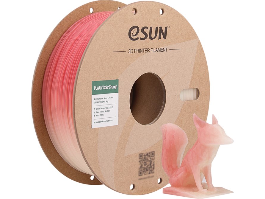 ESUN PLA UV 1,75mm RED 1kg