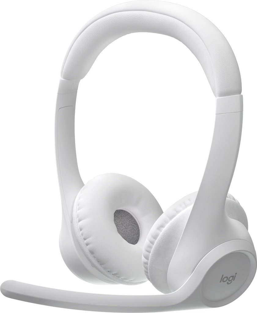 [410596440422] Logitech Zone 300 Headset Draadloos Hoofdband Kantoor/callcenter Bluetooth Wit