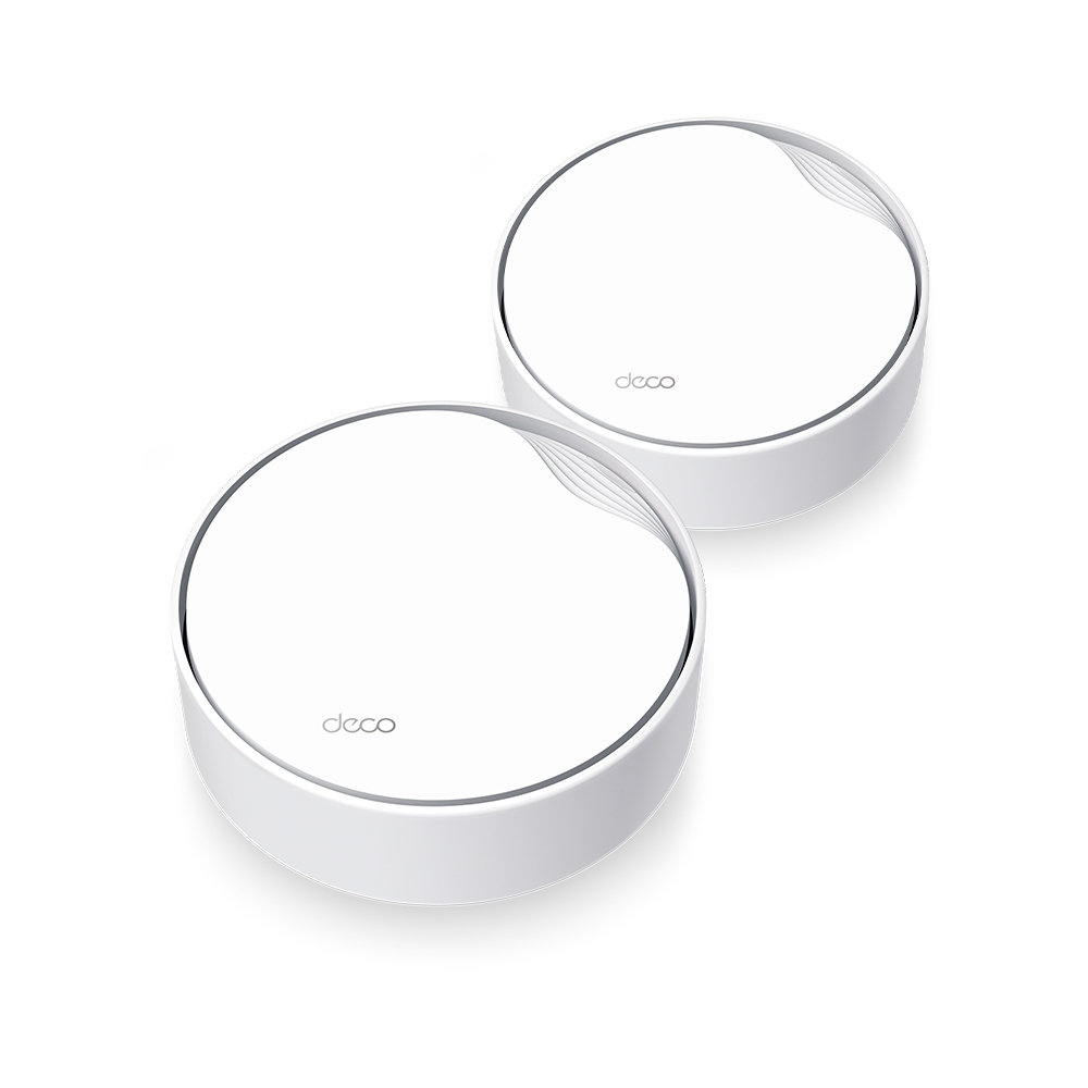 [410748440053] TP-Link DECO X50-POE(2-PACK) mesh-wifi-systeem Dual-band (2.4 GHz / 5 GHz) Wi-Fi 6 (802.11ax) Wit Intern