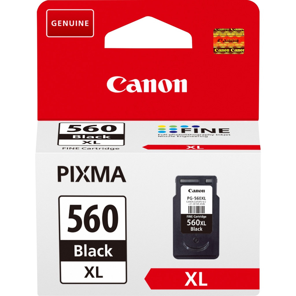 [170008440964] Canon PG-560XL inktcartridge 1 stuk(s) Origineel Hoog (XL) rendement Zwart