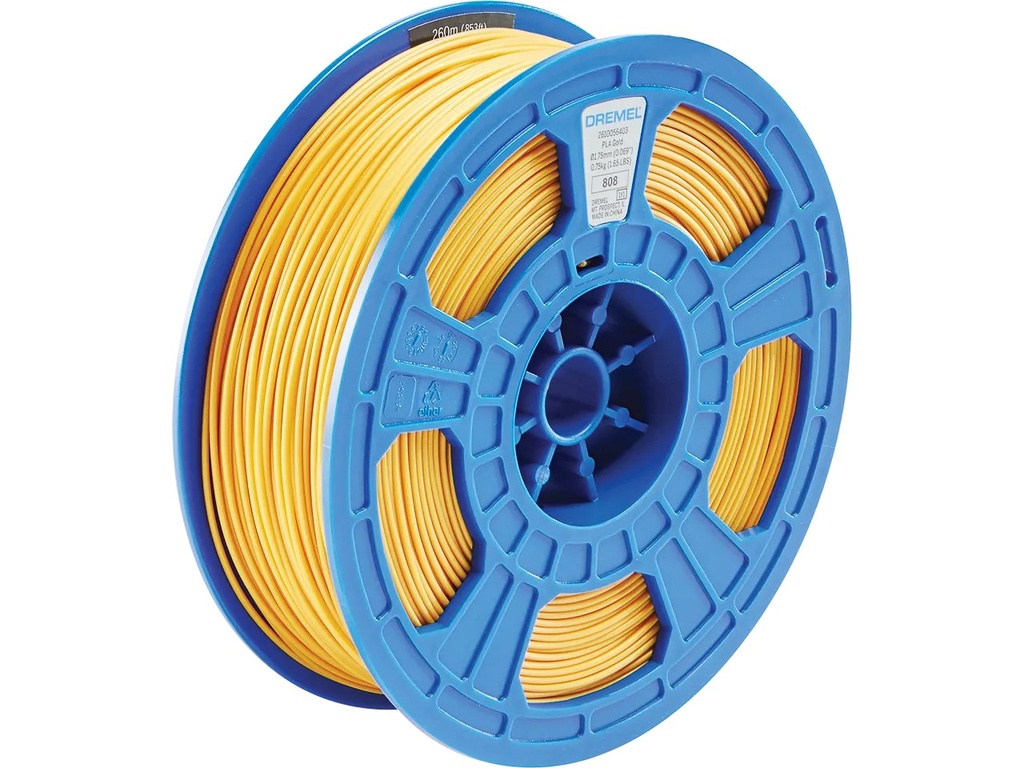 DREMEL DIGILAB PLA 1,75mm GOLD 0,75kg