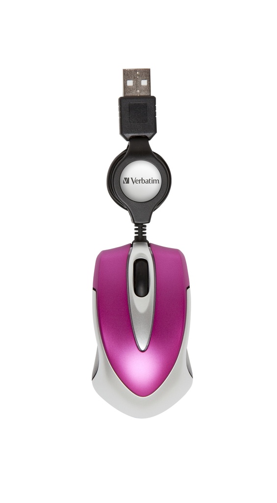 [410076440015] Verbatim Go Mini muis Kantoor USB Type-A Optisch 1000 DPI
