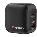 Verbatim Mini GaN Charger 70W Universeel Zwart AC Snel opladen Binnen