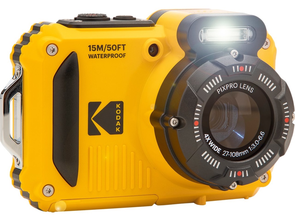[410032440001] KODAK WPZ2Y KODAK PIXPRO DIGITAL CAMERA YELLOW