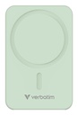 Verbatim Charge 'n' Go Essentials Magnetische draadloze powerbank 20000 mAh Groen