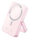 Verbatim Charge 'n' Go Magnetische Draadloze Power Bank 10000 mAh met standaard - Roze