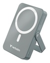 Verbatim Charge 'n' Go Magnetische Draadloze Power Bank 10000mAh met standaard - Grijs