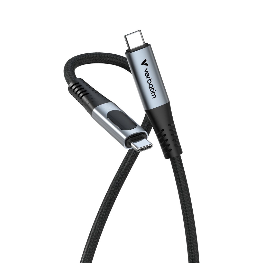 [670076440012] Verbatim 31848 USB-kabel USB 2.0 1,2 m USB C Zwart