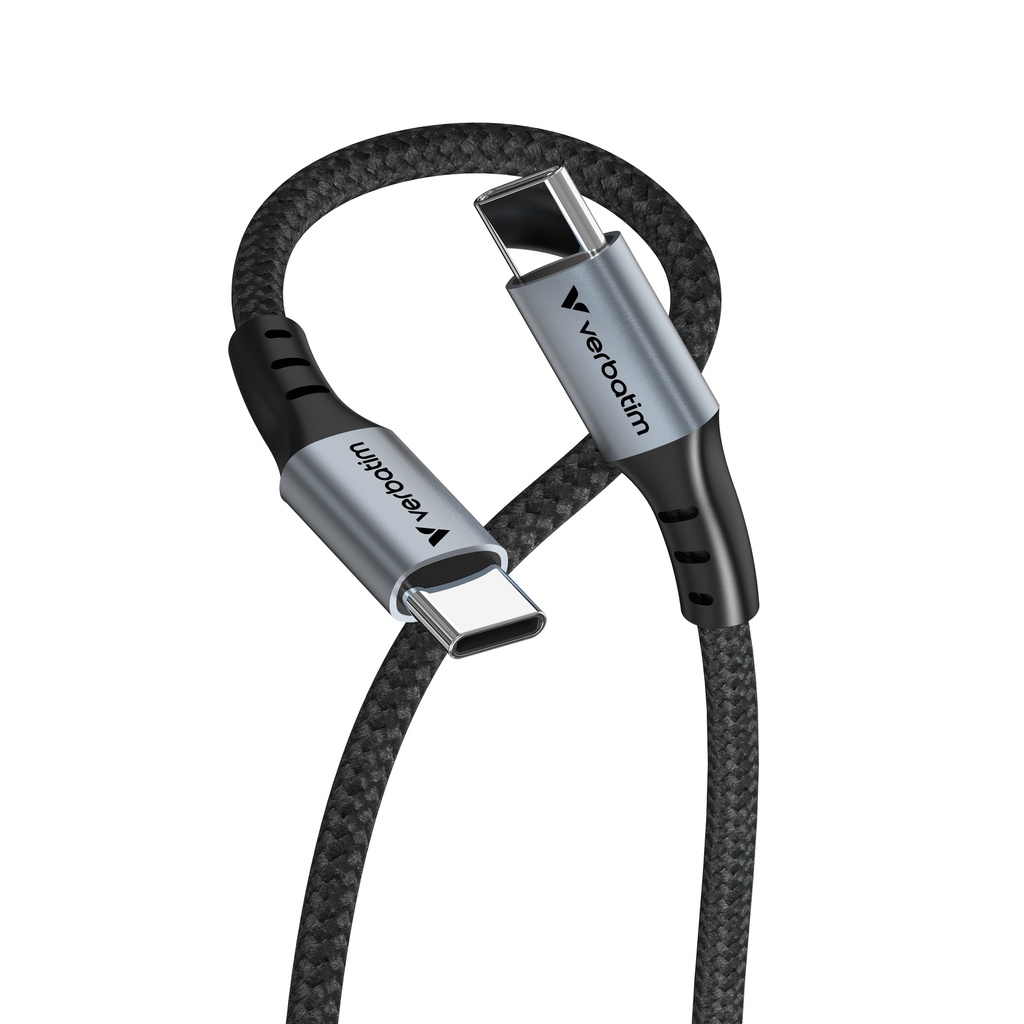 [670076440015] Verbatim Sync & Charge-Kabel - 60W USB-C naar USB-C 120 cm