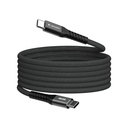 Verbatim Sync & Charge Magnetische Kabel - 60W USB-C naar USB-C 120 cm Zwart