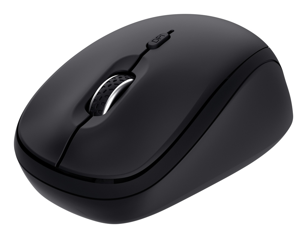 [410545440836] Trust Yvi+ muis Universeel Ambidextrous RF-draadloos + Bluetooth Optisch 1600 DPI