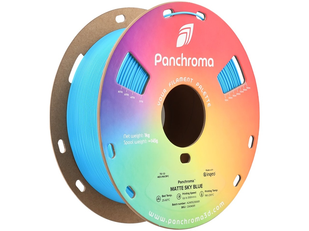 POLYMAKER PLA MATTE 1,75mm SKY BLUE 1kg