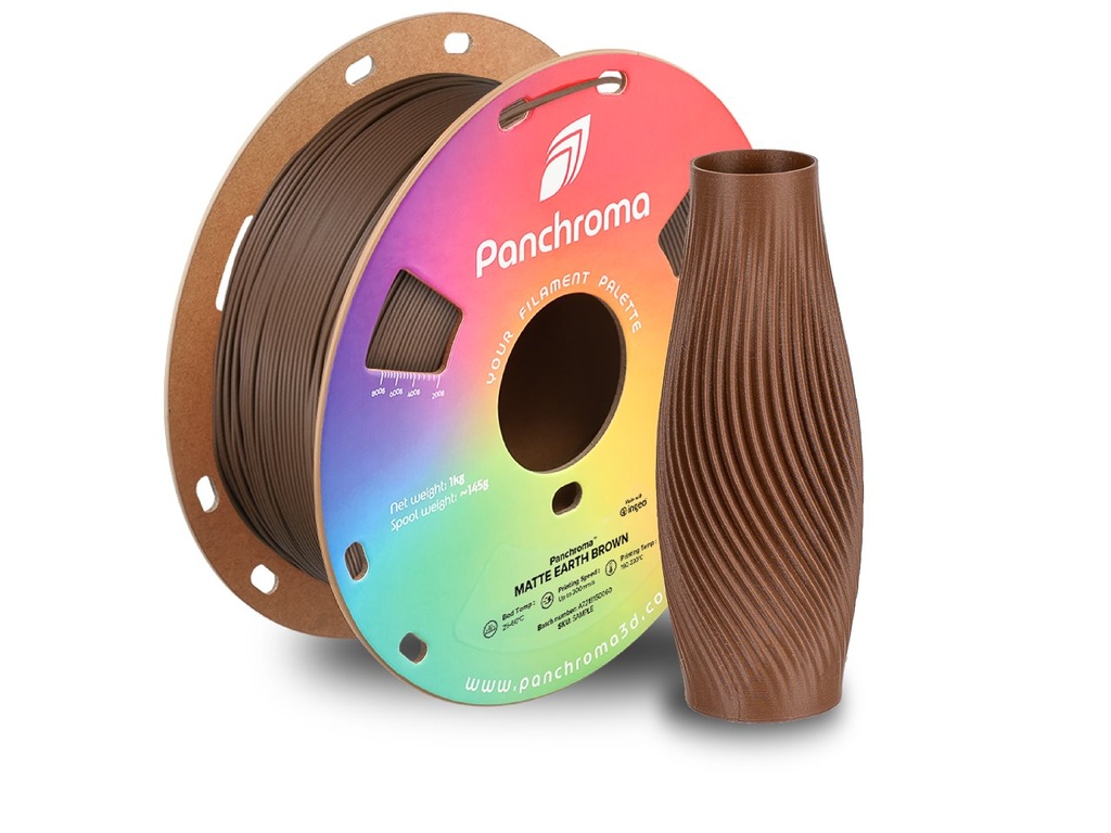 POLYMAKER PLA MATTE 1,75mm EARTH BROWN 1kg