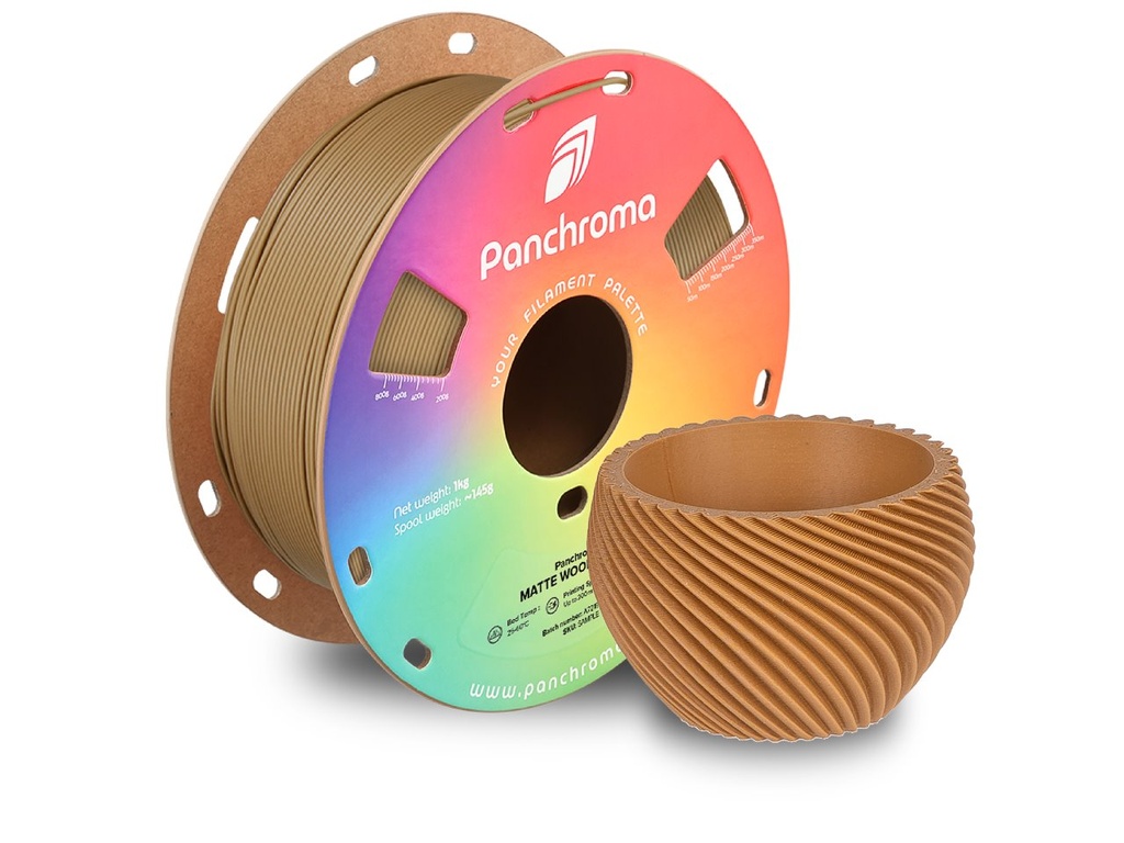 POLYMAKER PLA MATTE 1,75mm WOOD BROWN 1kg