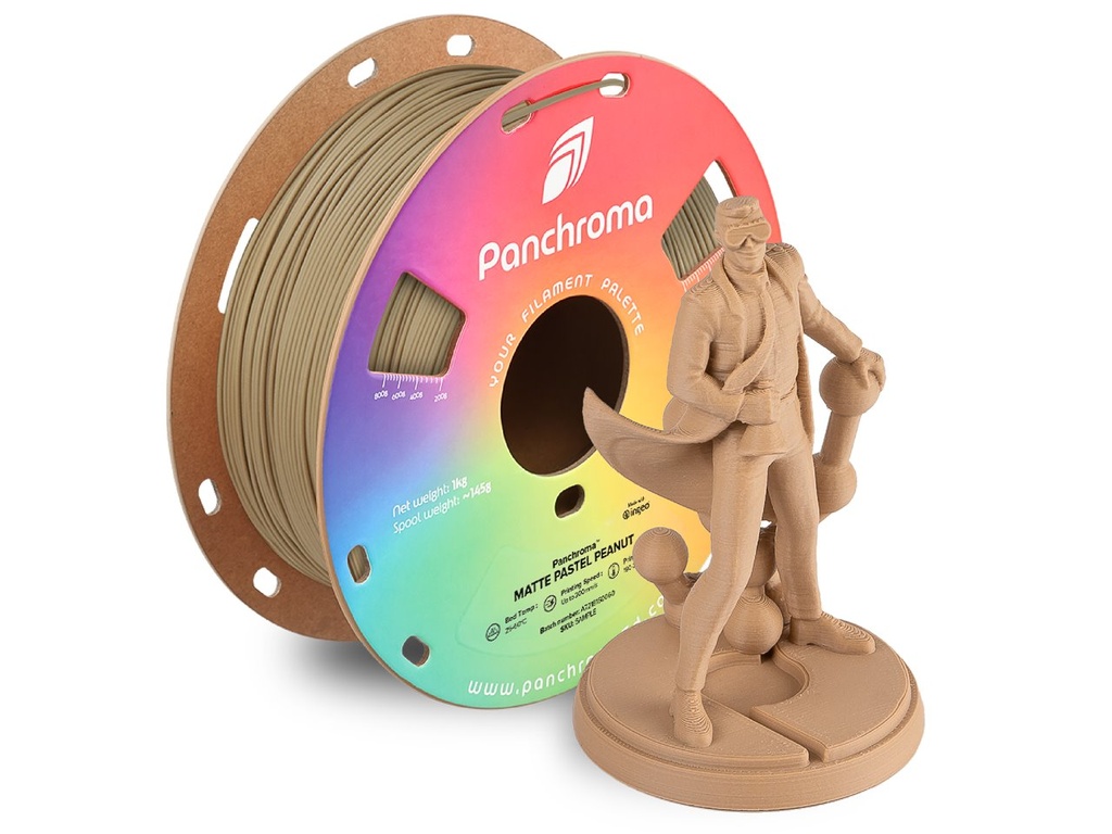 POLYMAKER PLA MATTE 1,75mm PASTEL PEANUT 1kg