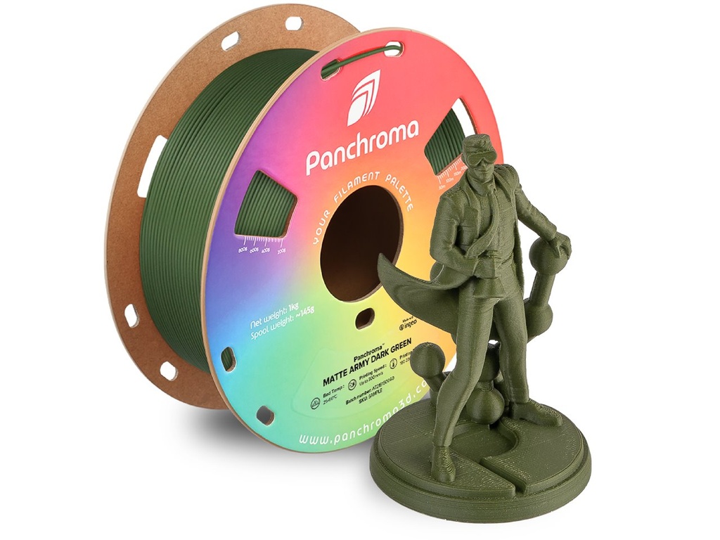 POLYMAKER PLA MATTE 1,75mm ARMY DARK GREEN 1kg