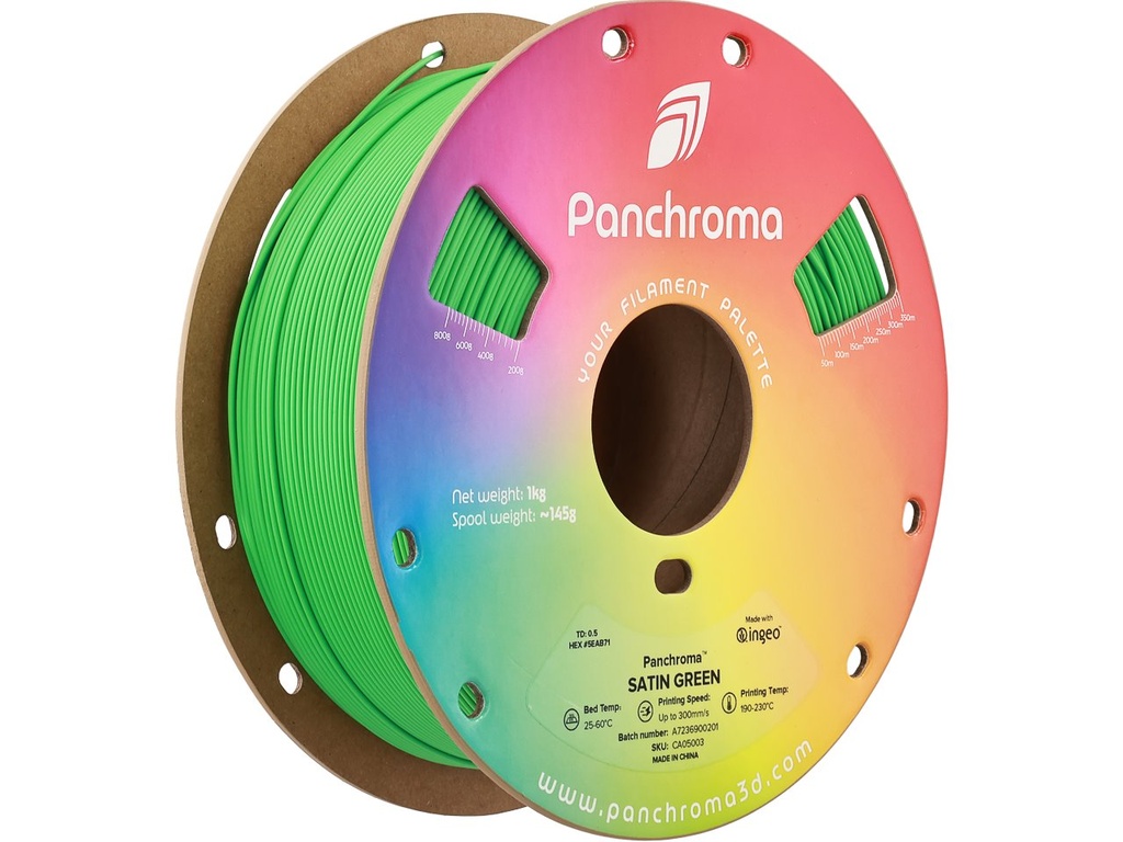 POLYMAKER PLA SATIN 1,75mm GREEN 1kg
