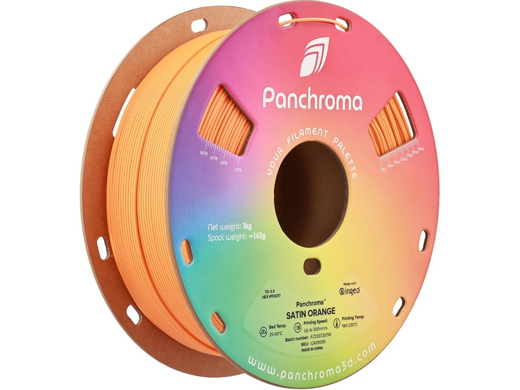 [109423440059] POLYMAKER PLA SATIN 1,75mm ORANGE 1kg