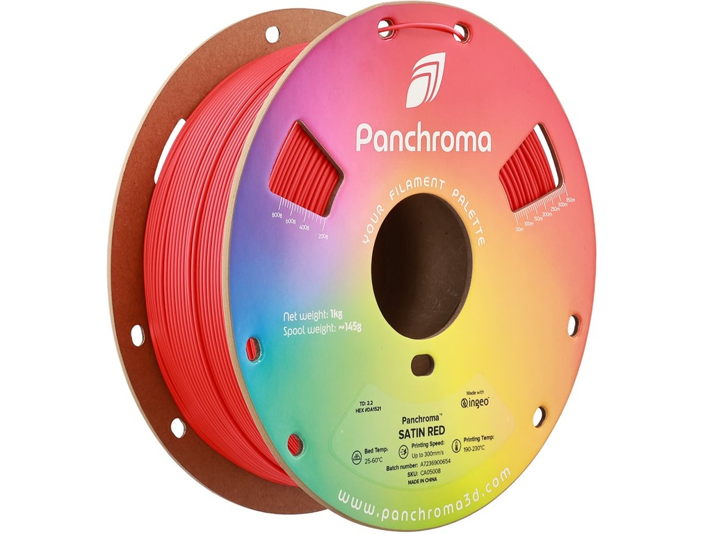 POLYMAKER PLA SATIN 1,75mm RED 1kg