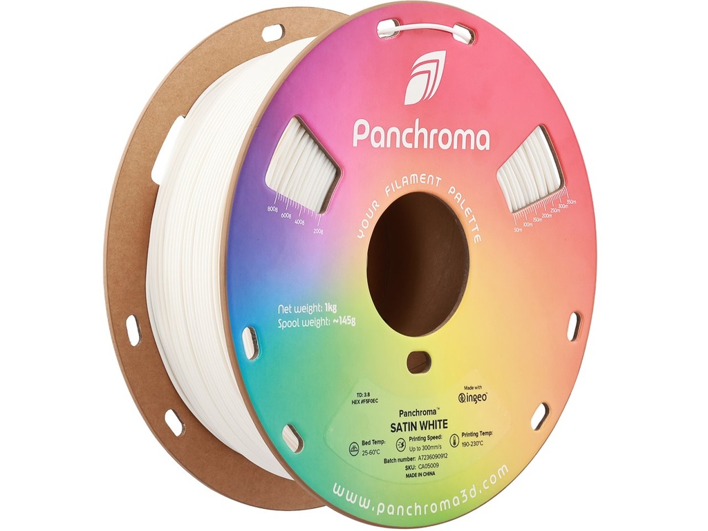 [109423440063] POLYMAKER PLA SATIN 1,75mm WHITE 1kg