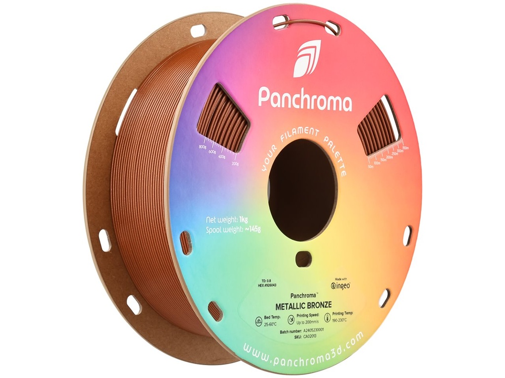 [109423440083] POLYMAKER PLA METALLIC 1,75mm BRONZE 1kg