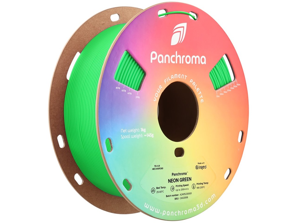 [109423440086] POLYMAKER PLA NEON 1,75mm GREEN 1kg