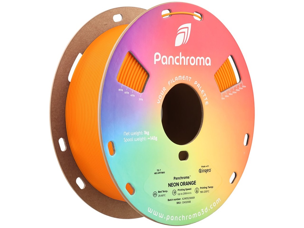 [109423440088] POLYMAKER PLA NEON 1,75mm ORANGE 1kg