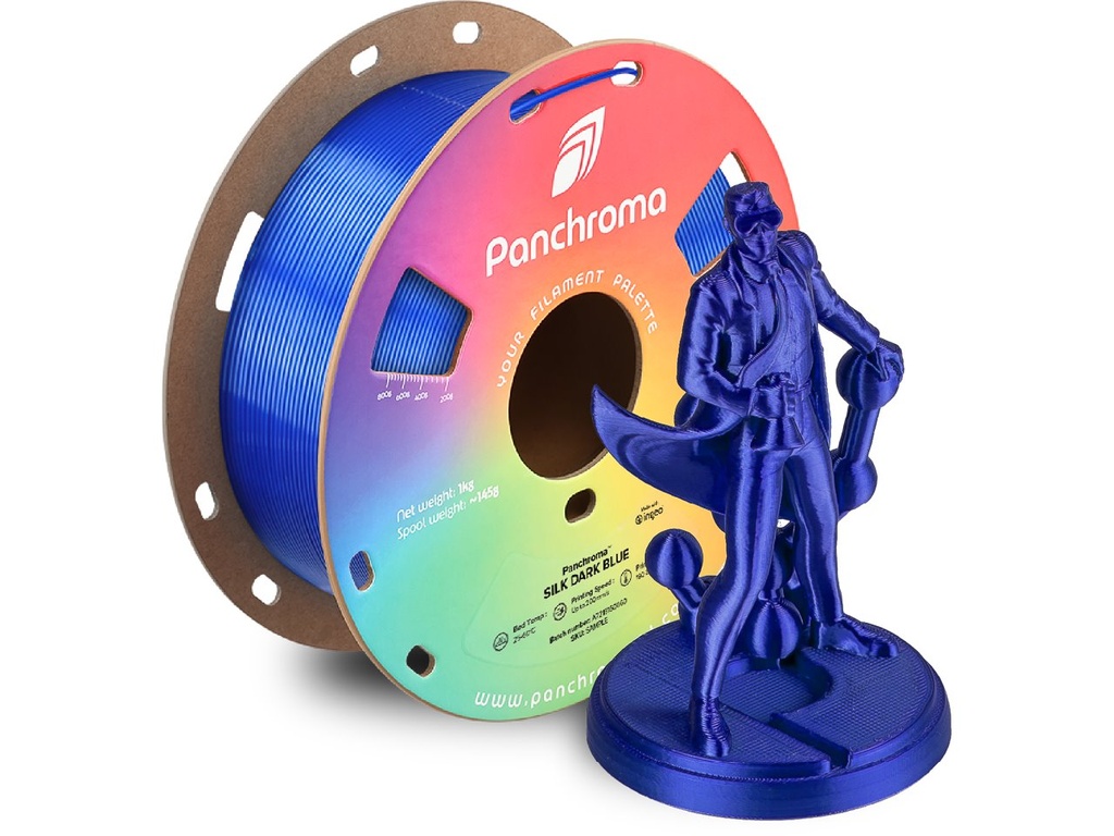 POLYMAKER PLA SILK 1,75mm DARK BLUE 1kg