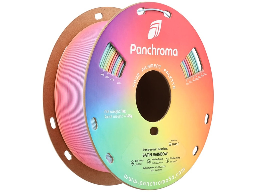 POLYMAKER PLA GRADIENT SATIN 1,75mm RAINBOW 1kg