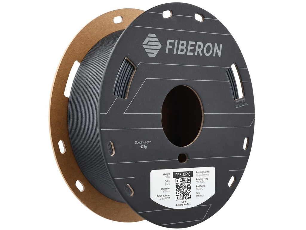 POLYMAKER PPS-CF10 1,75mm BLACK 0,5kg