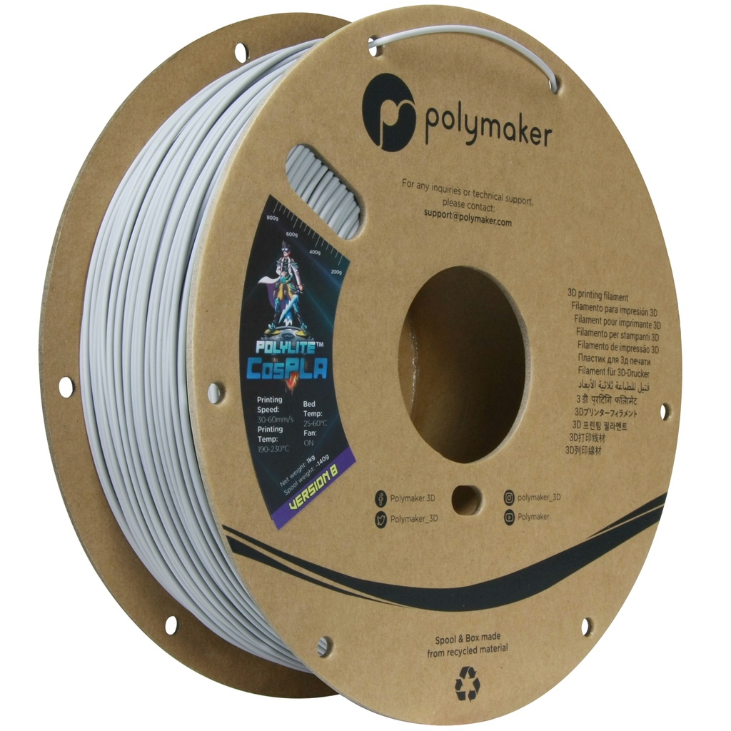 [109423440208] Polymaker PA07045 3D-printmateriaal Polymelkzuur 1 kg
