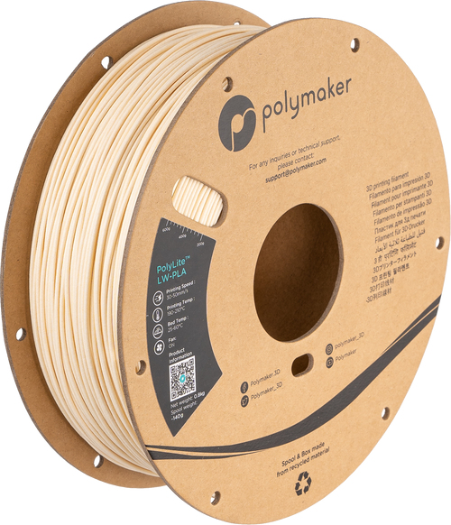 [109423440210] Polymaker PA08002 3D-printmateriaal Polymelkzuur Wit 800 g