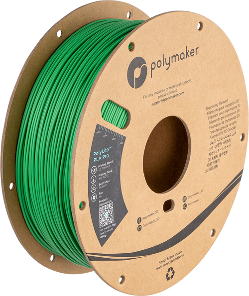 [109423440222] Polymaker PA07008 3D-printmateriaal Polymelkzuur Groen 1 kg