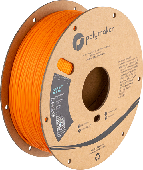 [109423440224] Polymaker PA07010 3D-printmateriaal Polymelkzuur Oranje 1 kg