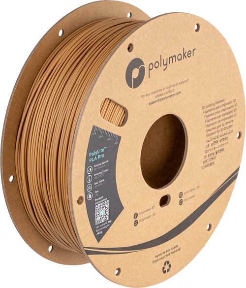 [109423440225] Polymaker PA07027 3D-printmateriaal Polymelkzuur Beige 1 kg