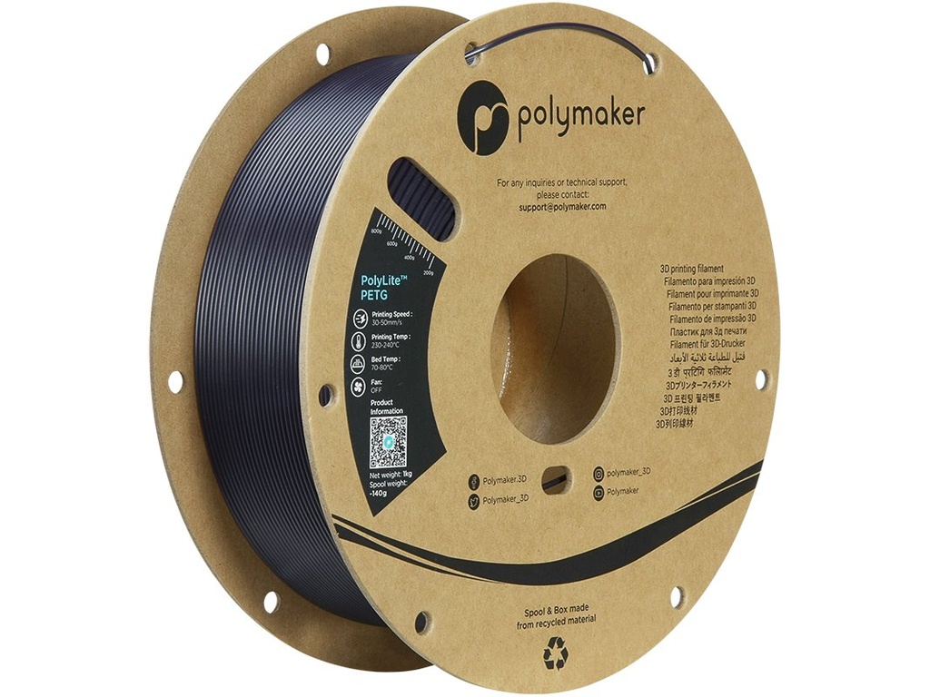 POLYMAKER PETG 1,75mm DARK PURPLE 1kg