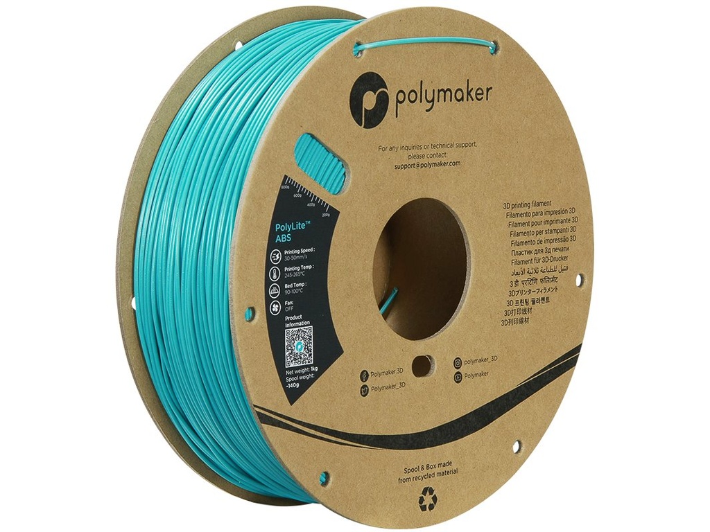 [109423440271] POLYMAKER ABS GALAXY 1,75mm TEAL 1kg